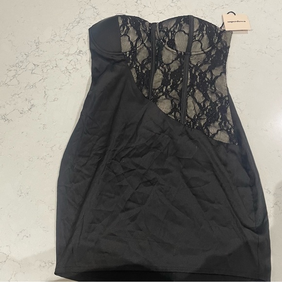 NET superdown mini black lace dress size small. - Picture 1 of 1